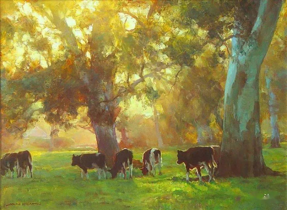 风景油画50幅真美