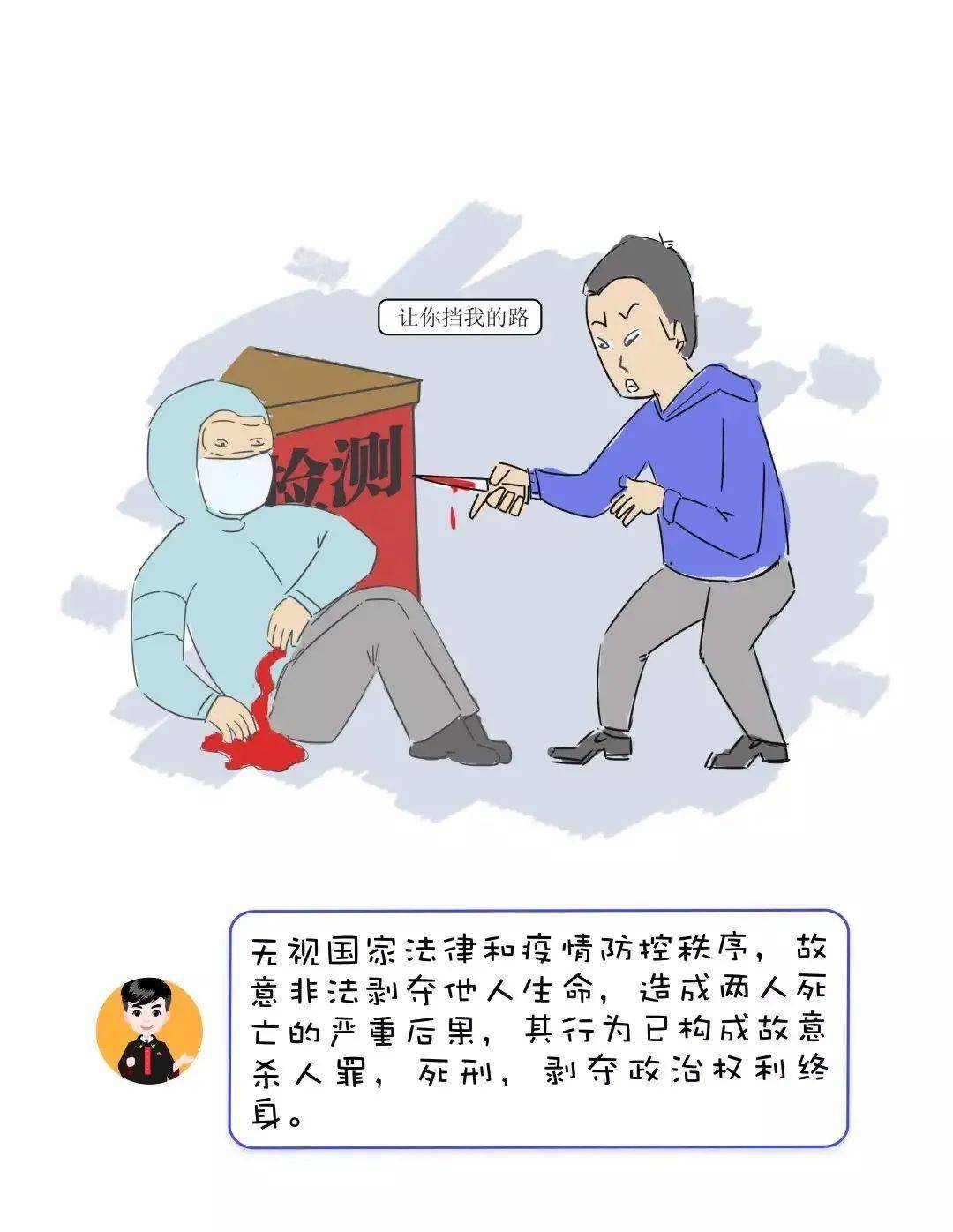 一组漫画告诉你这些影响疫情防控的行为触犯法律