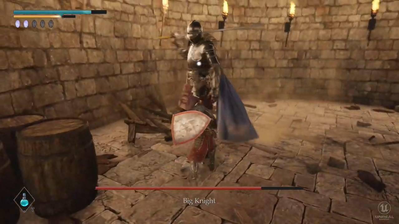 玩家用虚幻4自制《黑暗之魂》展示城外不死镇