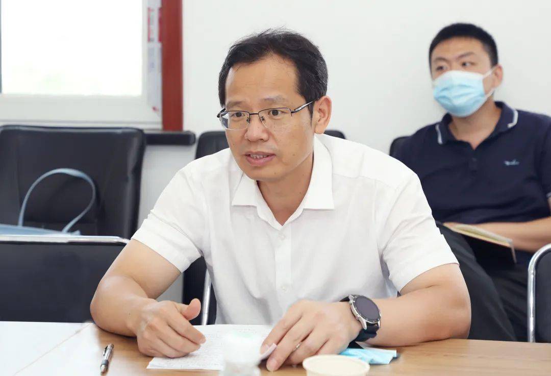 天津市津南区委副书记区长邓光华一行到核理化院公司津南院区调研指导