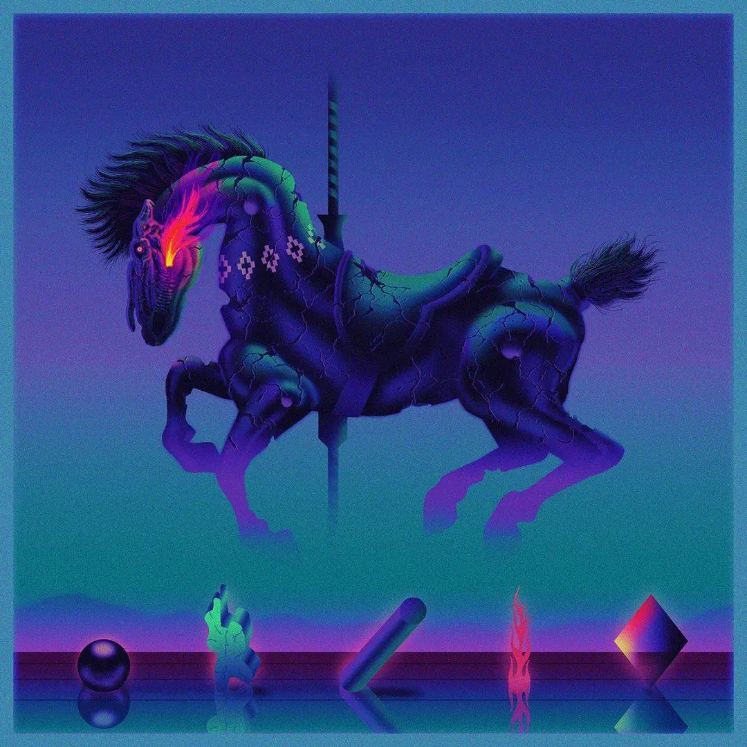 铁屑|这个小哥画风，好诡异的魔幻！