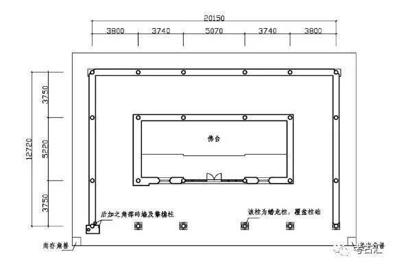平面及立面●1稷王庙现存建筑中仅大殿为早期建筑,下文从大殿平面