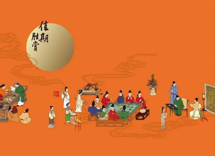 在这里,有这样两款来自清朴堂中秋系列礼盒,分别名为