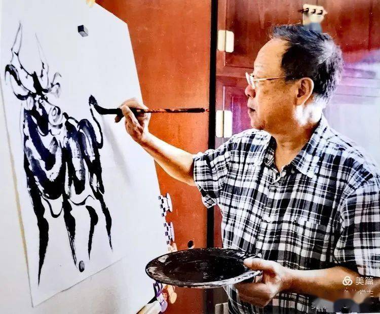 郭新民评张怀文先生画牛