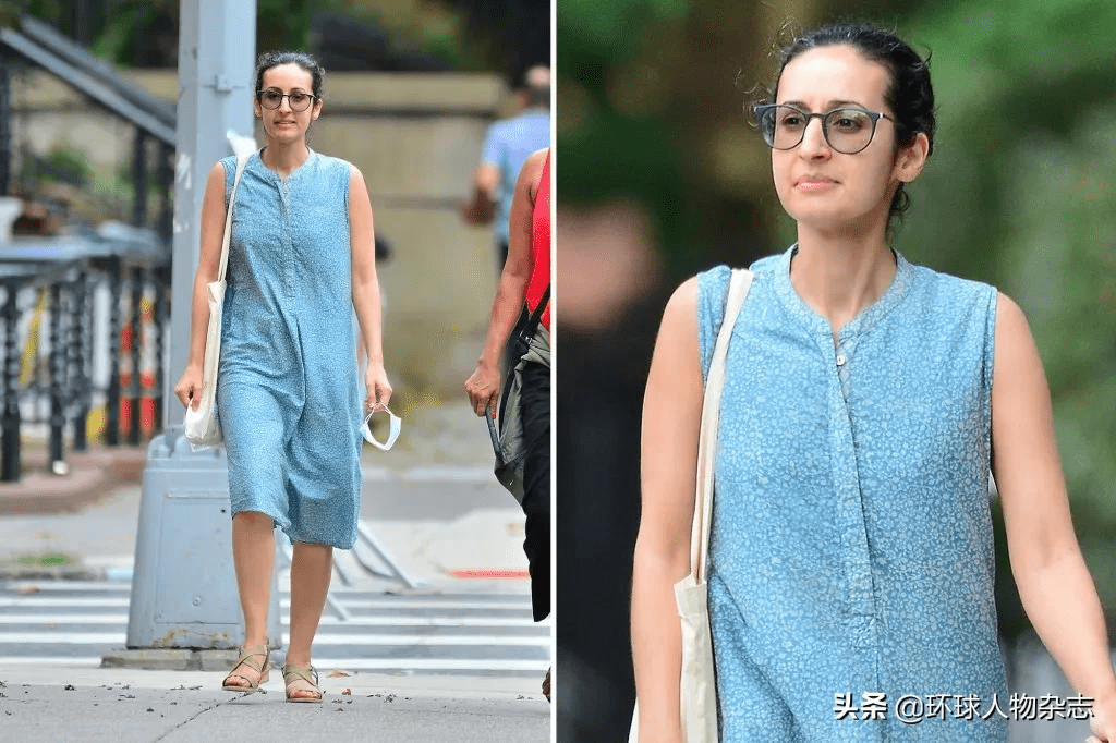 ·8月19日,玛丽亚姆被媒体拍到与朋友一起出现在纽约街头.