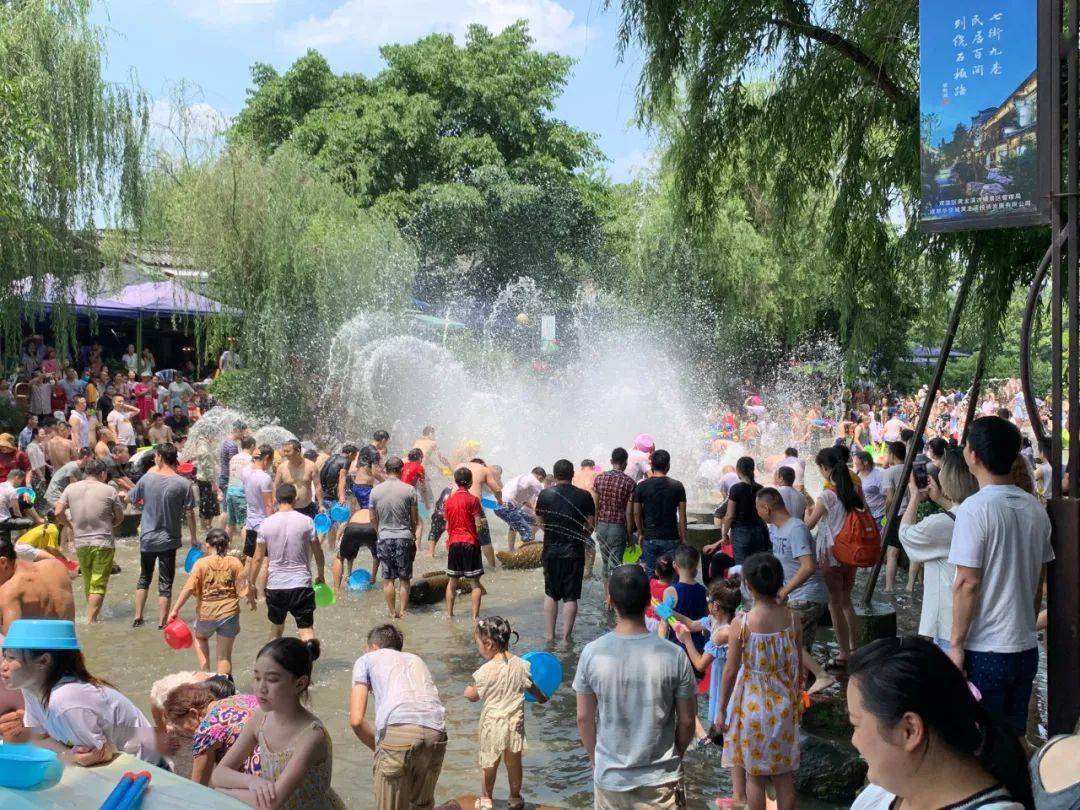 最后耍水time黄龙溪自然玩水胜地等你来pick