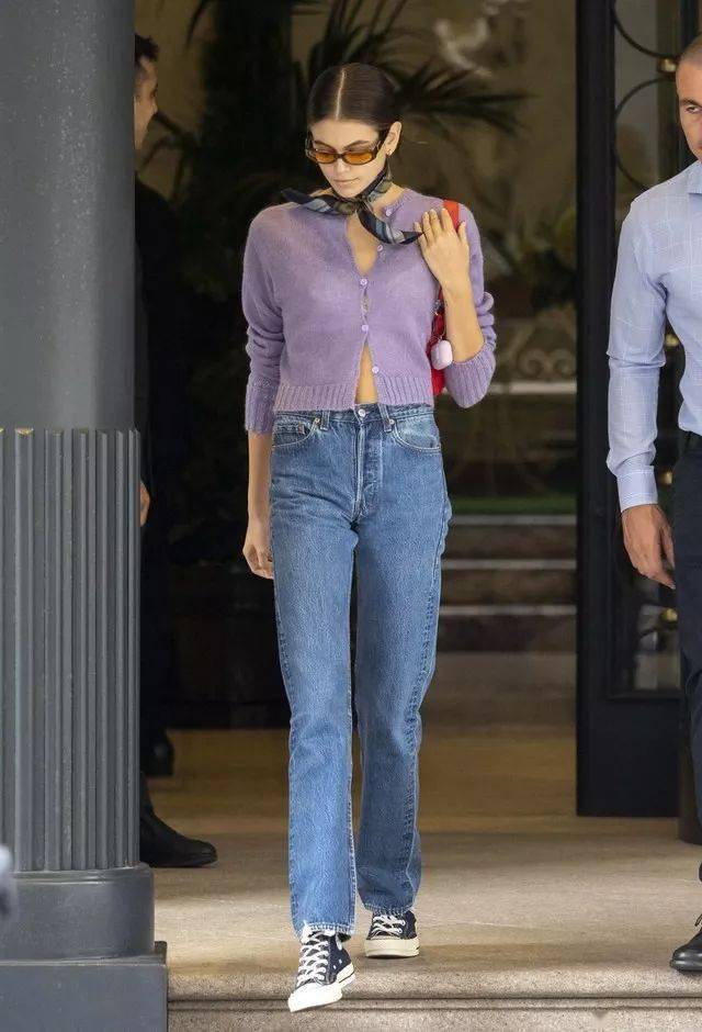 蓝色|初秋换季穿“ 奶奶衫 ”呀，太好穿了！