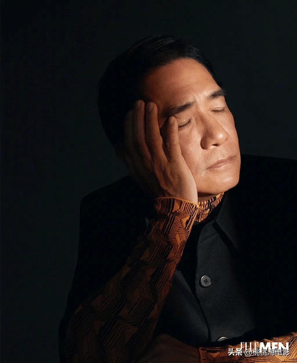 组图皱纹的魅力影帝梁朝伟ellemen创刊号封面大片