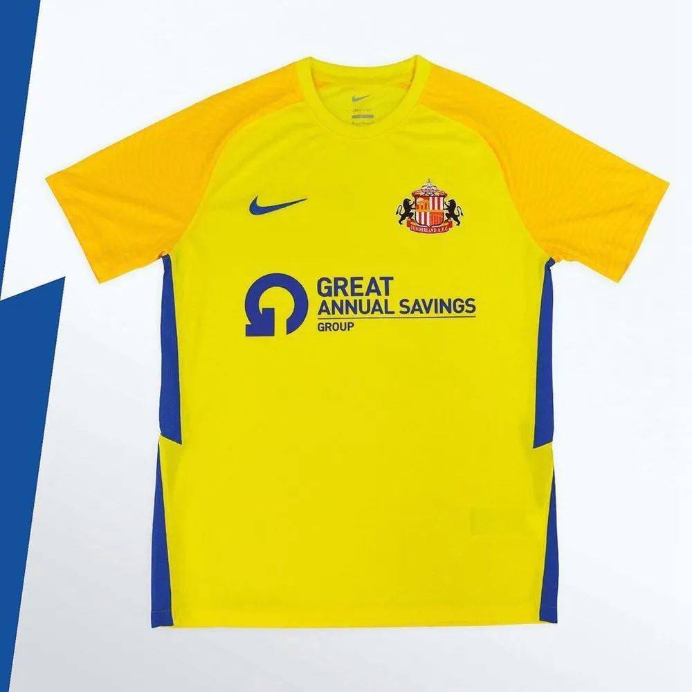 耐克发布桑德兰202122赛季主客场球衣