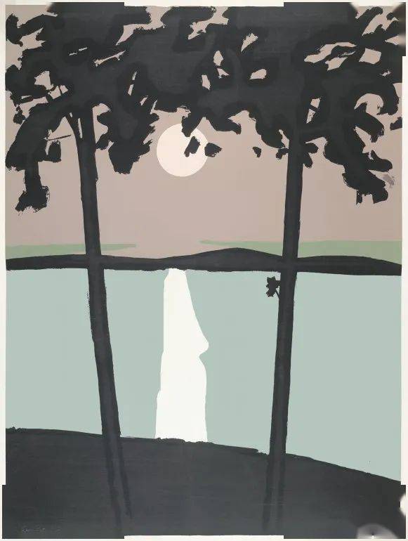 【写生啦】阿历克斯·卡茨风景作品(附新作)