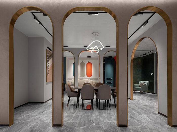 余诚诚的色彩空间美学打造颠覆传统的艺术涂料展厅