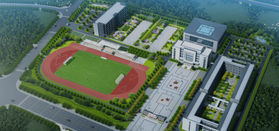 韶山学校新校区规划图图片
