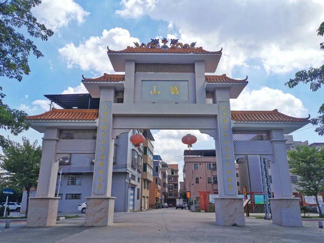 村边胜景石碁镇这些村牌坊都记载着一段古一个比一个美