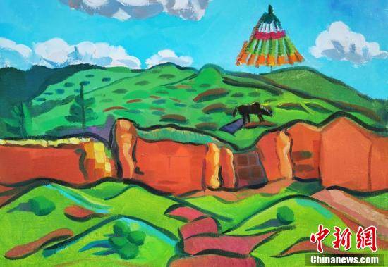 青海|油画家笔下的青海藏乡：立体展现高原生态、人文之美