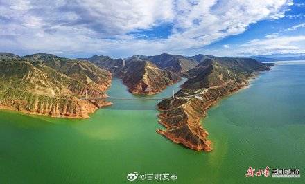 东乡县|刘家峡大桥：红岩绿水中的一道独特风景