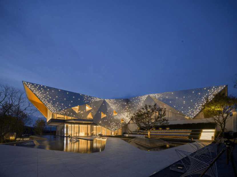 繁星点点俊发星空艺术馆灯光设计