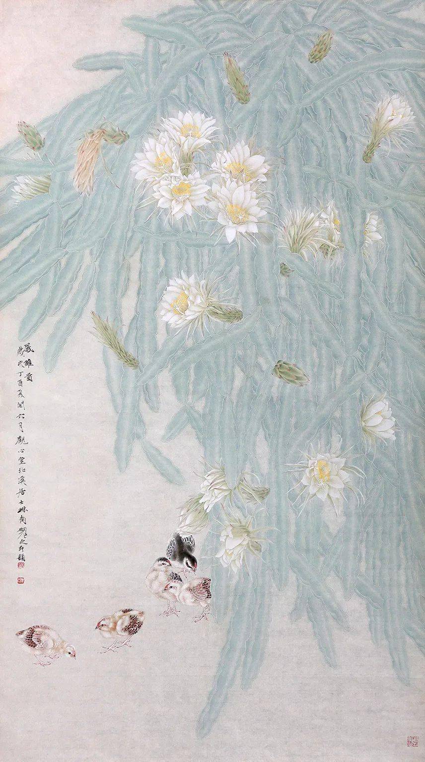 欣赏汤琳南的花鸟太耐看了