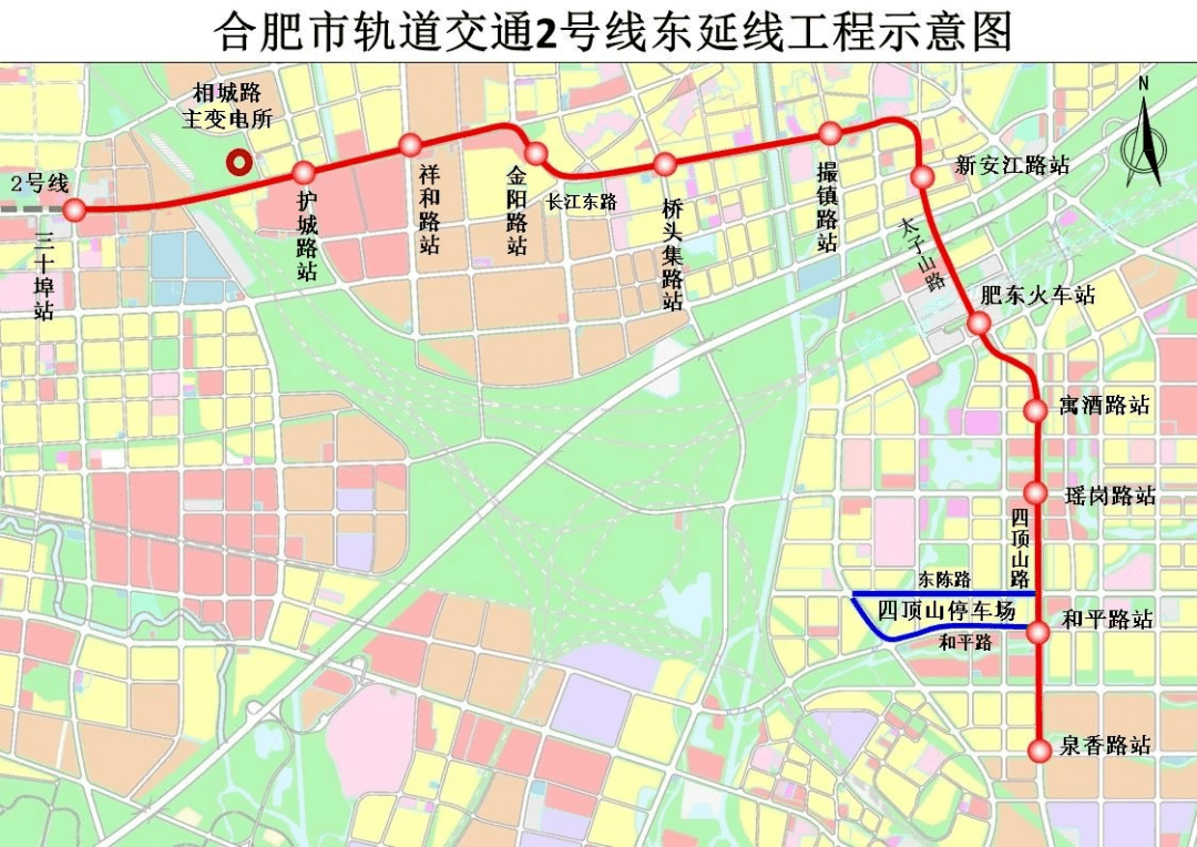 地铁2号线东沿线封顶!多条地铁线新动态_合肥