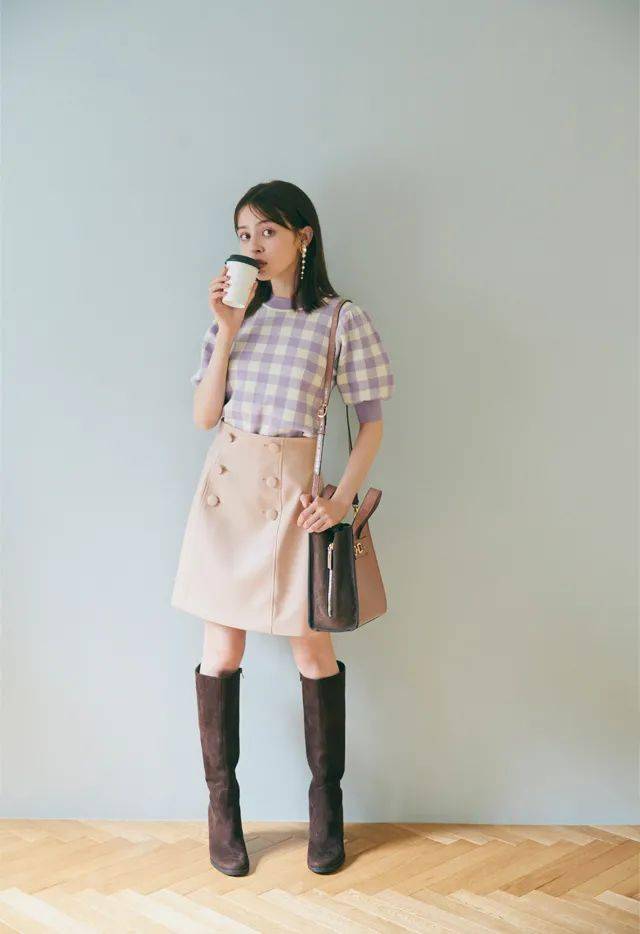 fan动态丨霓虹混血洋娃娃 加藤ナナ的初秋穿搭