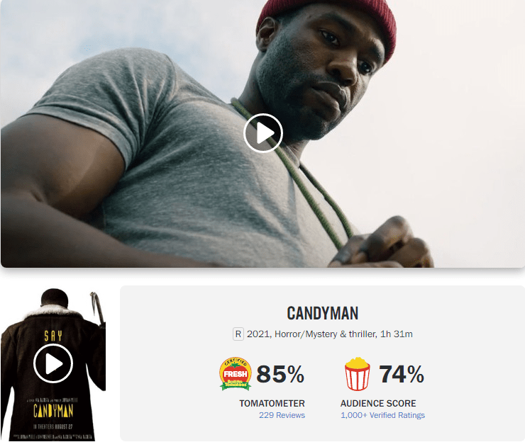 北美票房|《糖果人》登顶创历史,《失控玩家》后劲十足