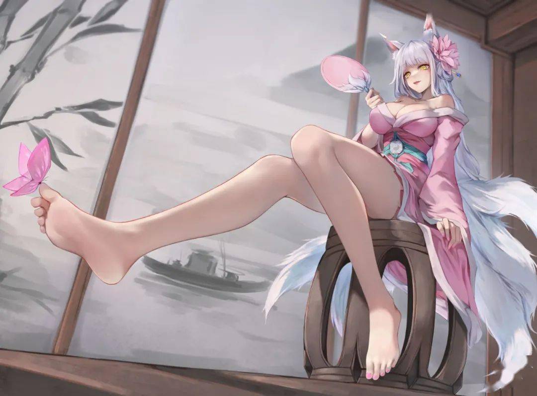 美图人体色彩灰常棒的渋图画师兎雏poi