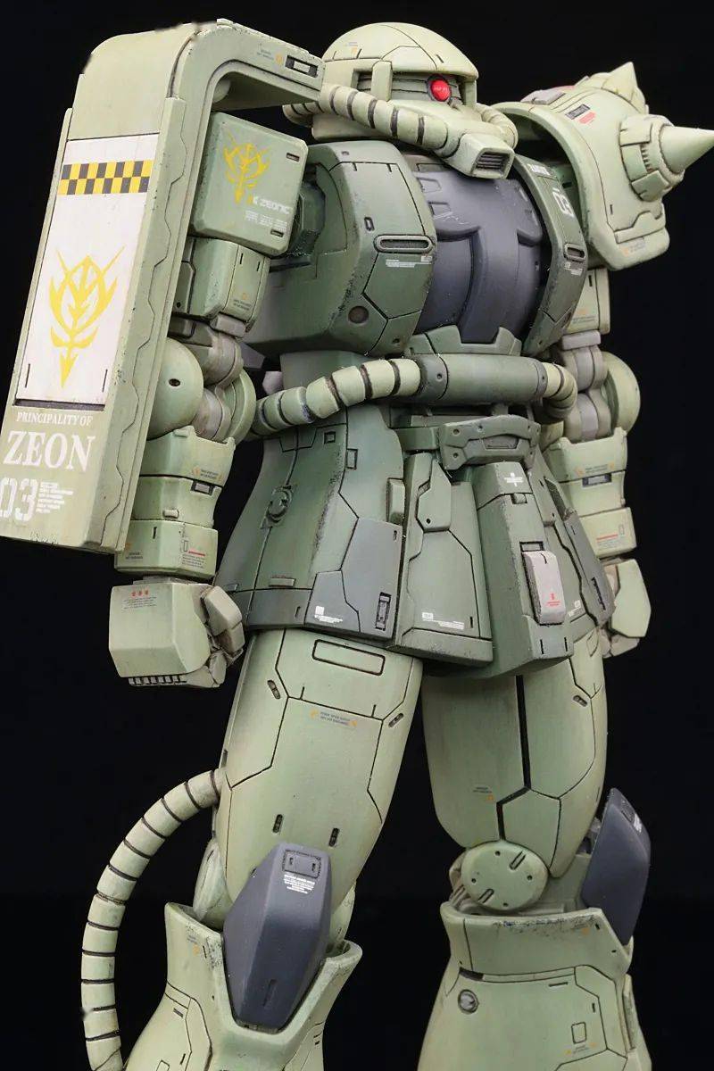 hg gto扎古2改造,說mg我都信……_機體