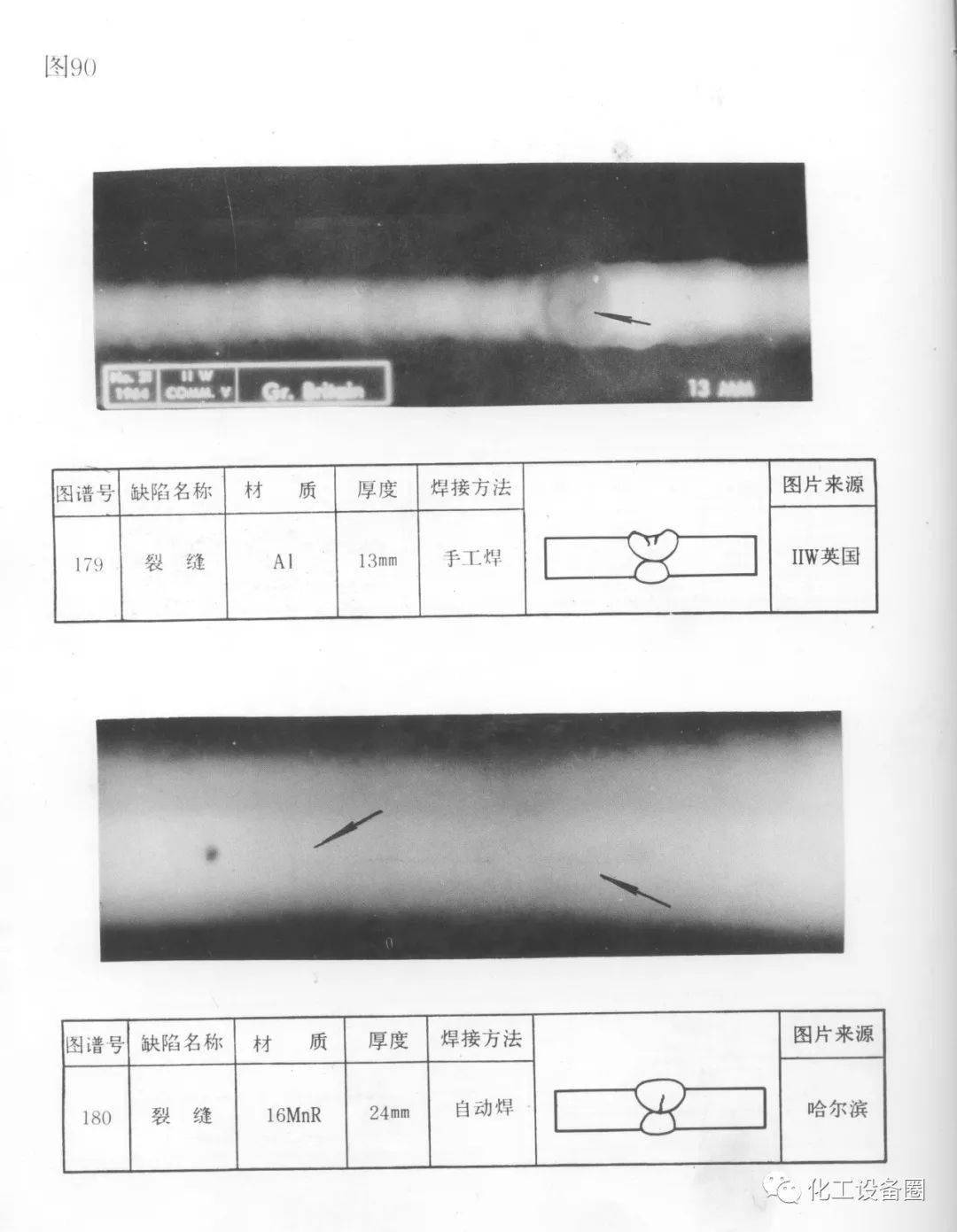 射线评片典型图片图片