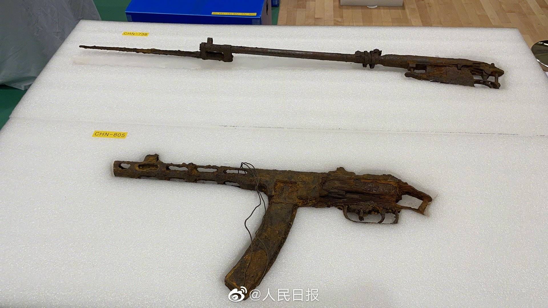 在韩志愿军烈士的遗物看哭了