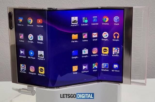 三折叠来了,三星galaxy z flex概念机曝光