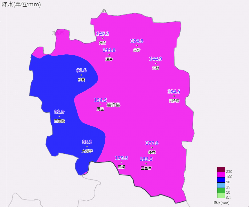 通许县乡镇地图图片