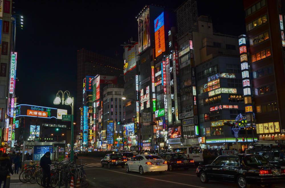 日本新宿媲美美国曼哈顿cbd这个地方太繁华