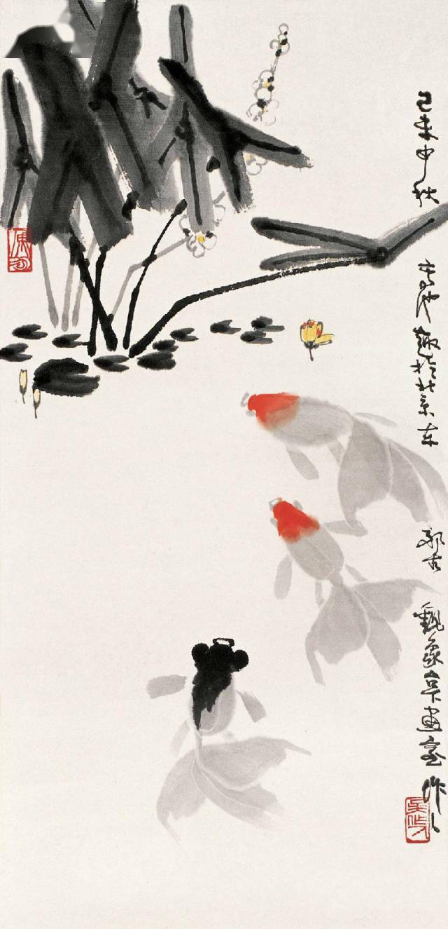 吴作人笔下的金玉满堂