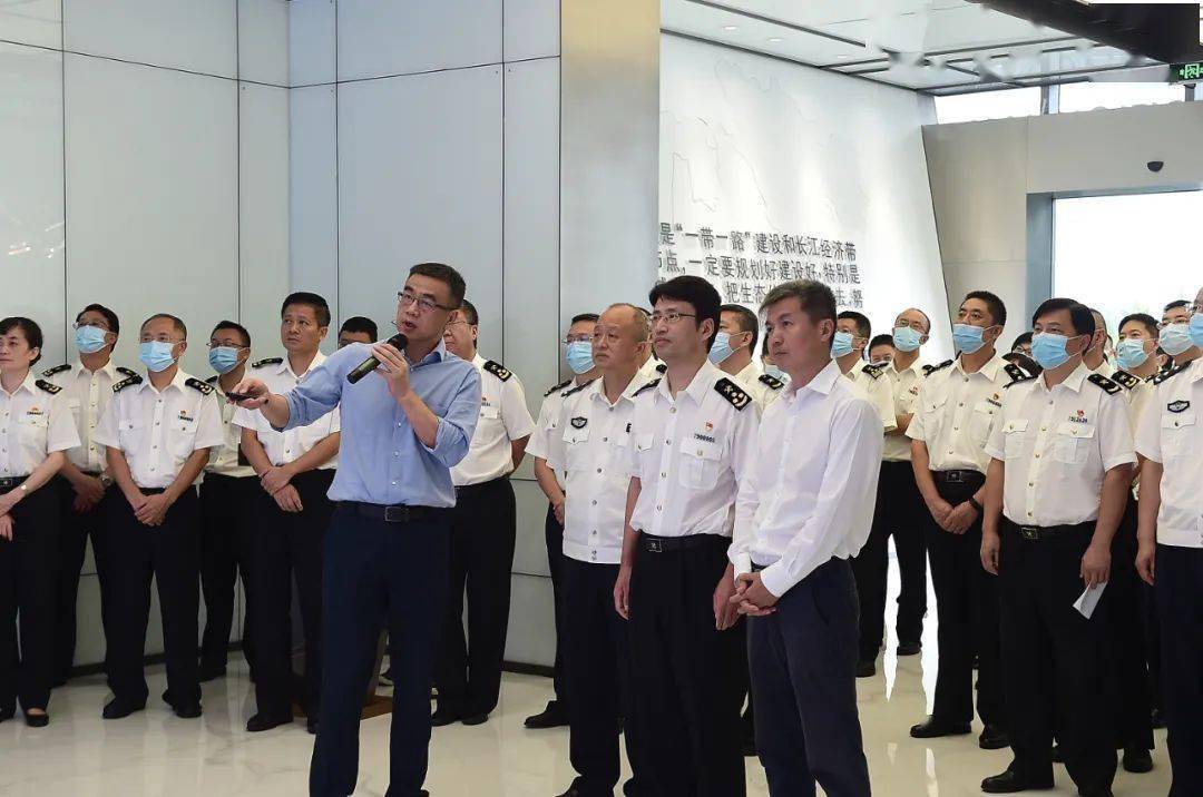 今天,成都海关关长,党委书记冉辉一行考察四川天府新区