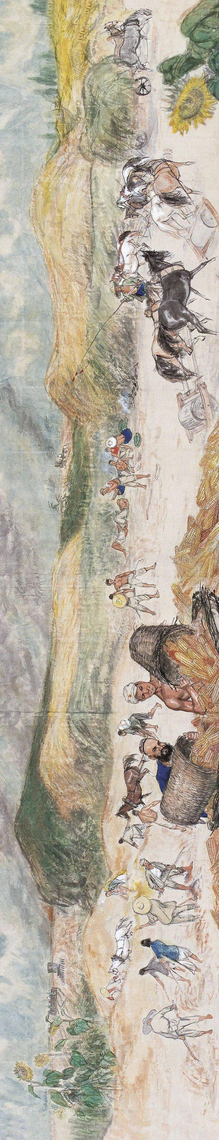 黄胄丰收图超千万成交创纪录