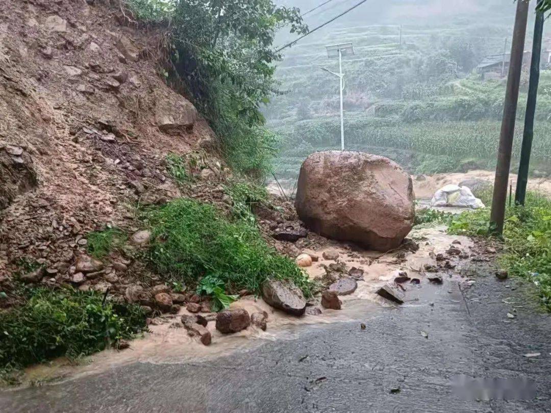 强降雨来袭!安康紫阳县发生多处山体滑坡,多条道路中断