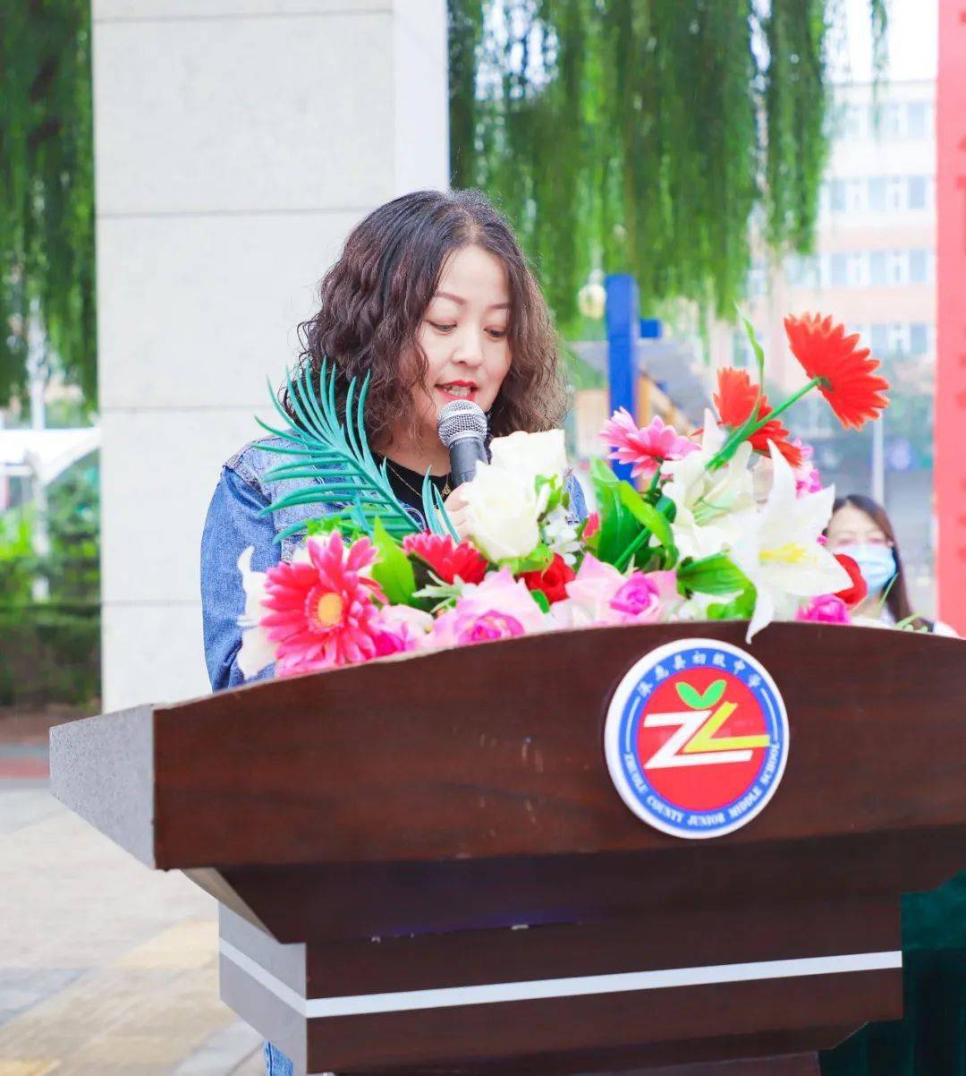 开学季涿鹿县初级中学举行20212022学年第一学期开学典礼