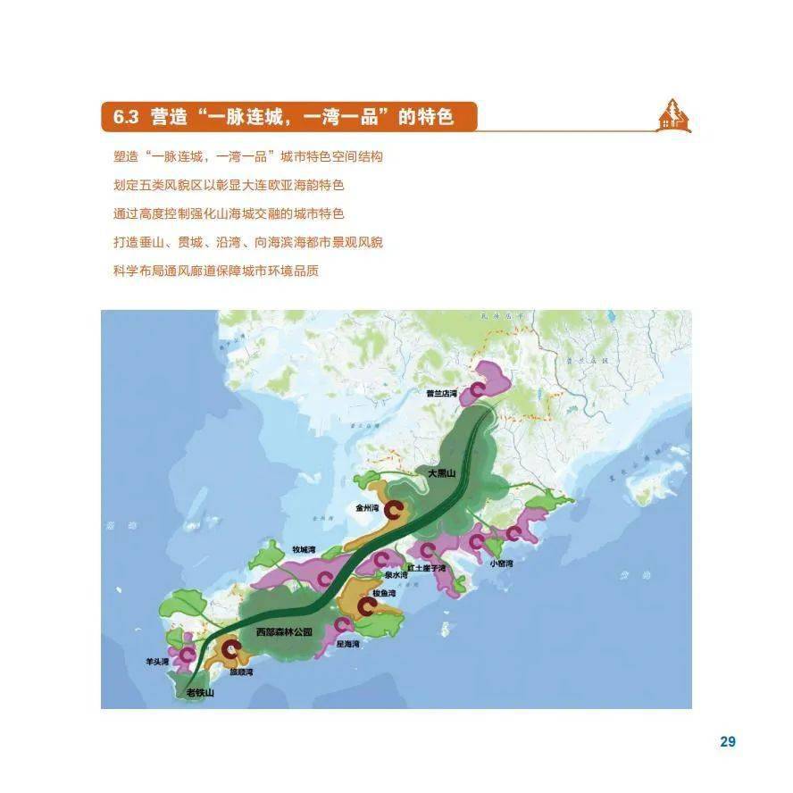 大连国土空间总体规划公示风貌塑造彰显左元文化魅力