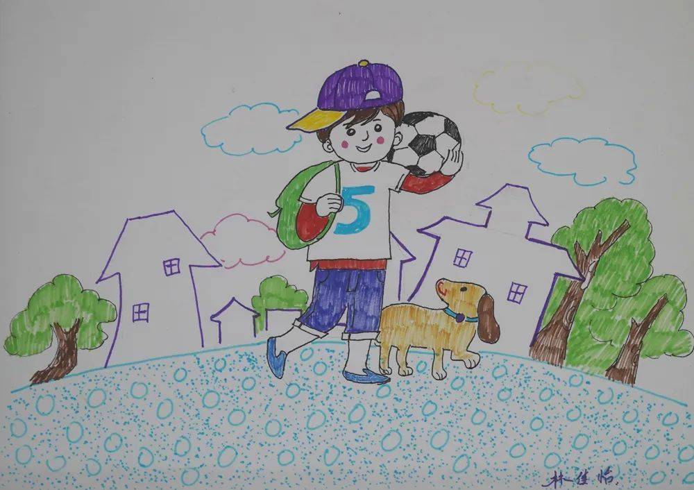 "喜迎全运会我为全运加油"2021年蓝田县青少年书画作品展开幕啦!