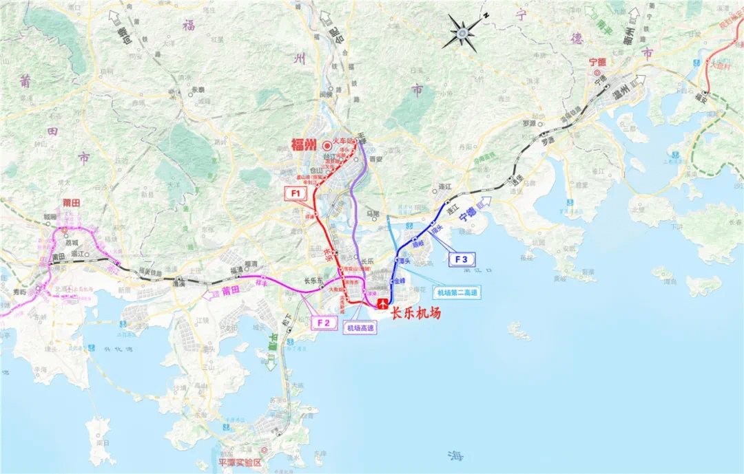 线等立体综合交通体系力争"十四五"期末,全省城市(城际,市域)轨道交通