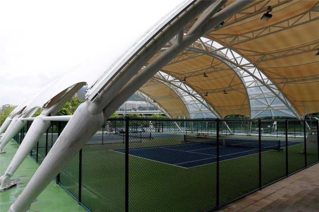 滨江体育公园网球场正式开放这些时间段免费