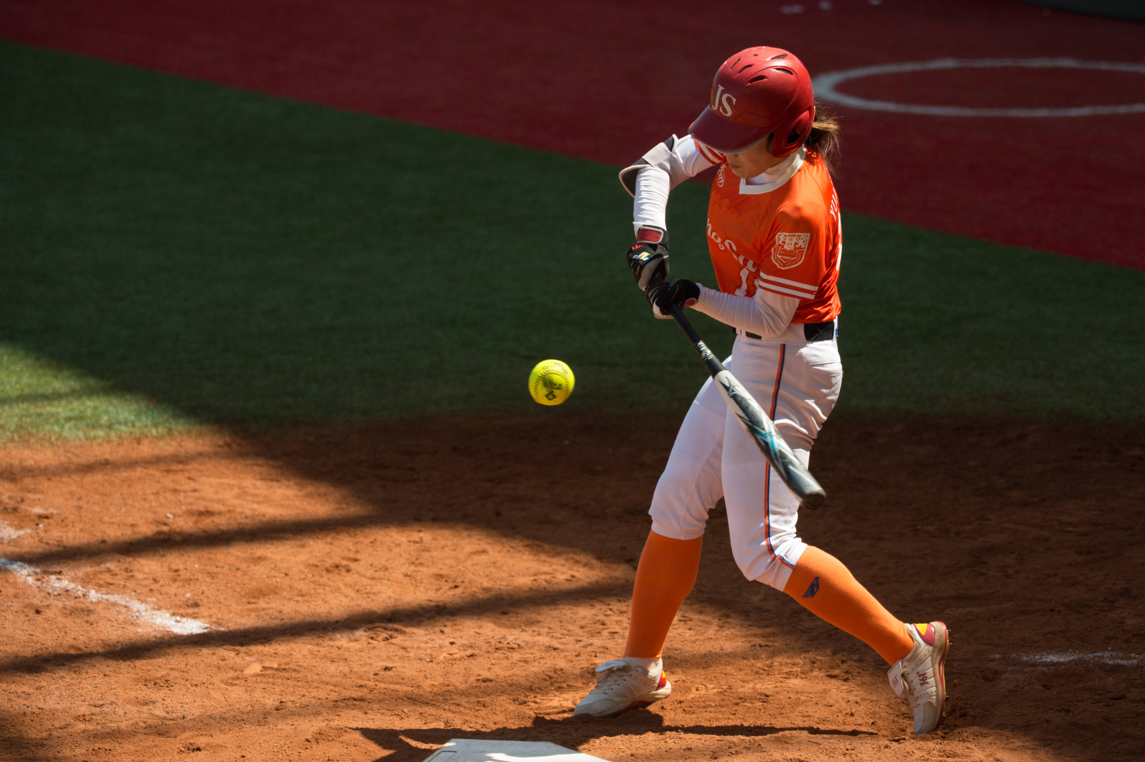 垒球——女子第二佩寄制负方第3名比赛:江苏队胜上海队