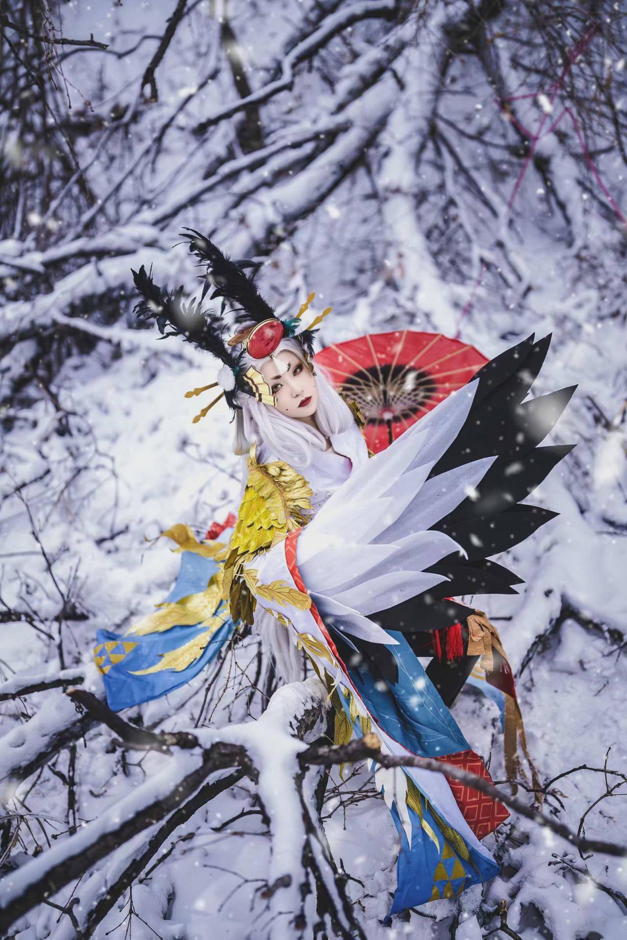 《阴阳师》姑获鸟cosplay