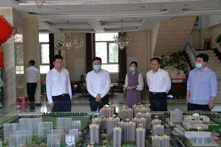 赵韶峰深入易县惠东花园,领尚城二期,华宇时代东区,天赋庄园等项目