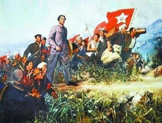 起义兵正在江西三湾村进行了改编