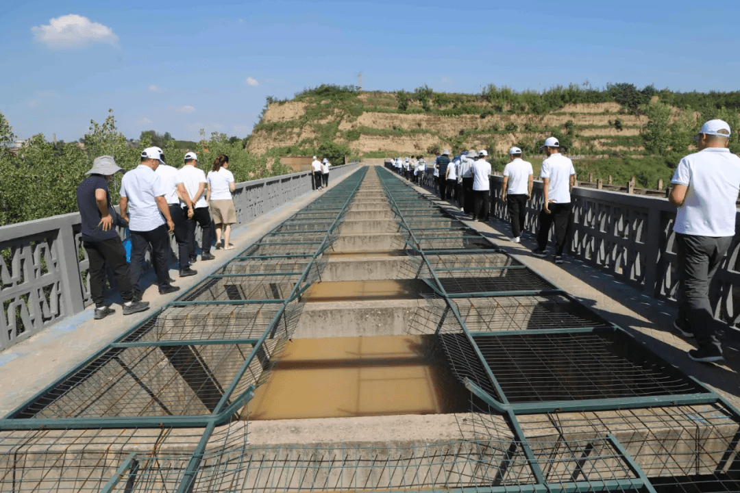 走进龙首渠引洛古灌区触摸水利文明坚定文化自信