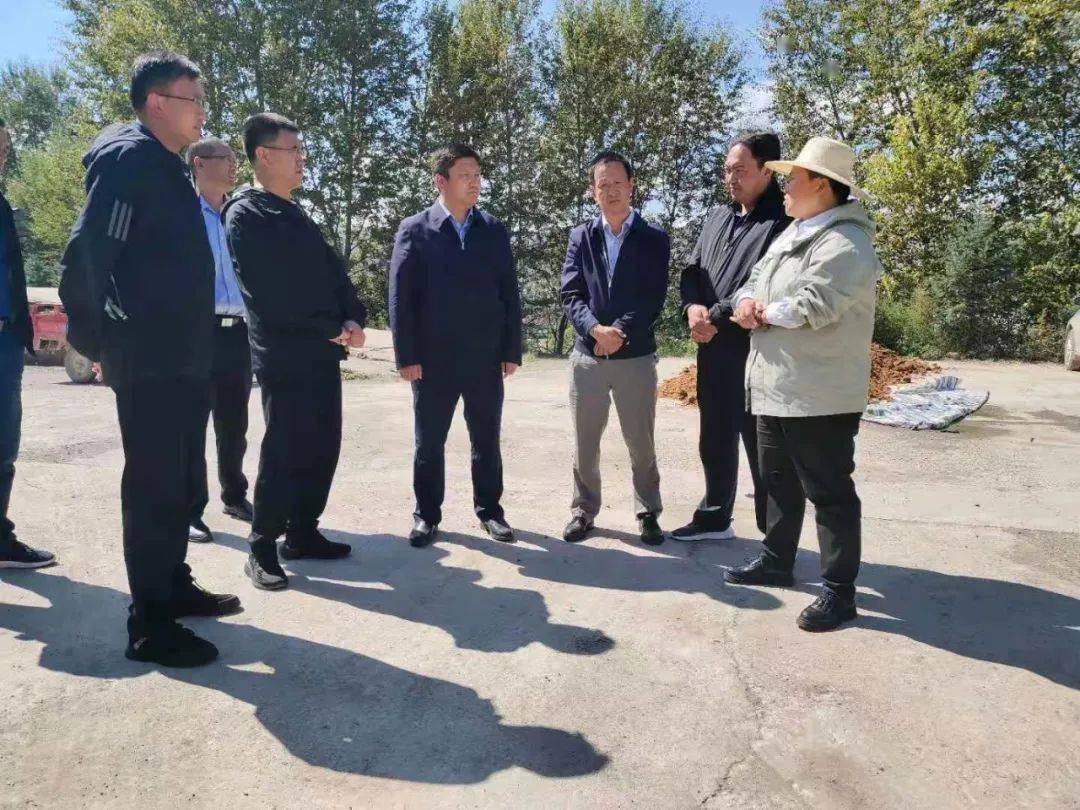 县委副书记县长王国栋赴塘川镇蔡家堡乡调研乡村振兴自然灾害防治等