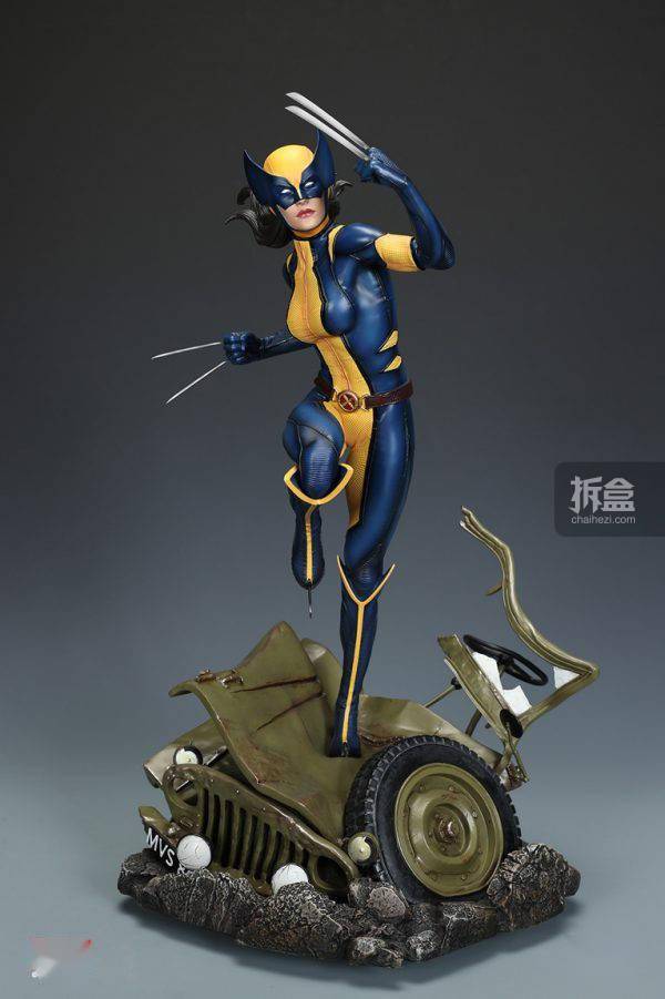xmstudios14漫威系列x23劳拉金刚狼雕像
