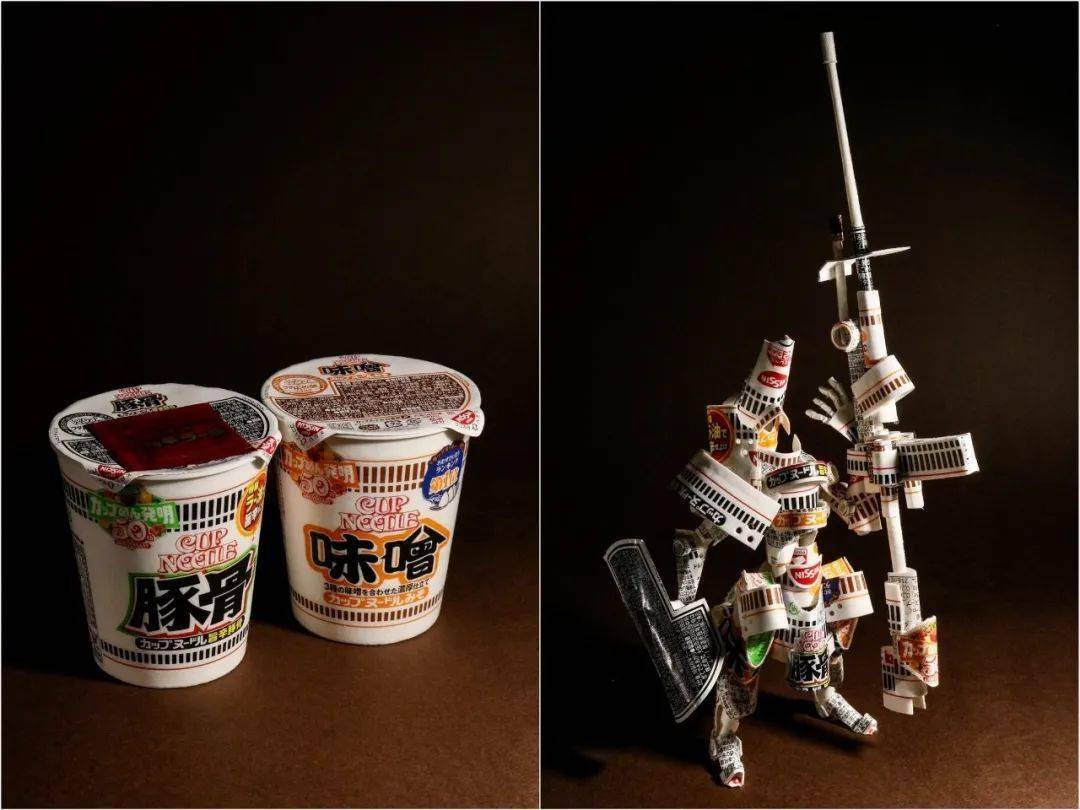 8款杯面包装制作4台机体太厉害了