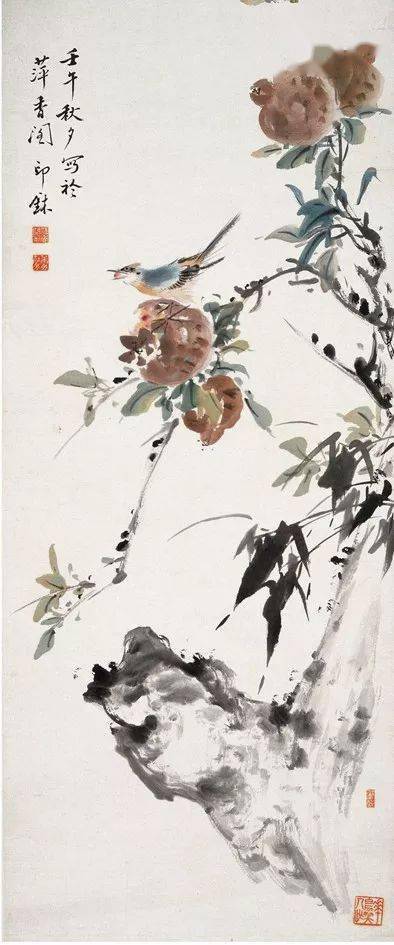 5),中国近现代著名花鸟画家和美术教育家