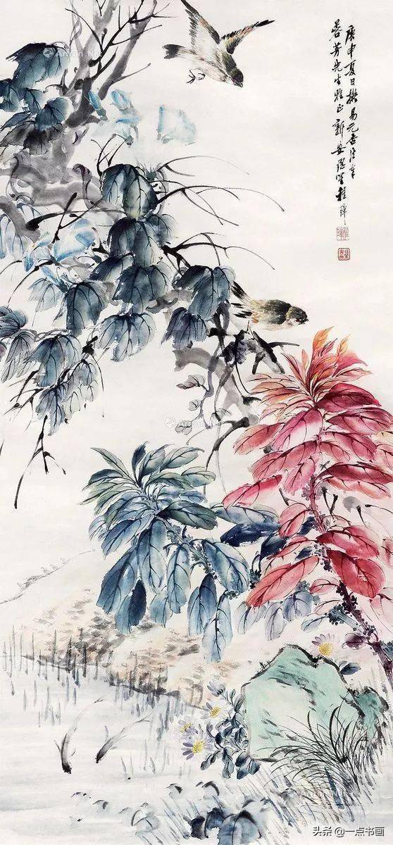 【掛け軸】「 猫戲図 程璋 號瑶笙 」中国 近代書画家 肉筆保證 唐物唐本 程璋：一个以中国画为本、以西洋画为用的绘画先行者_瑶笙